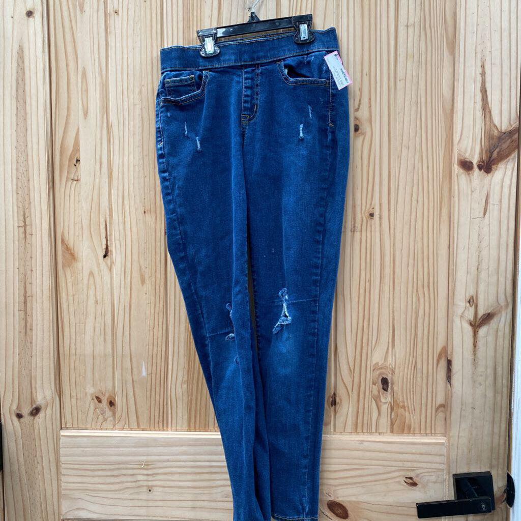 GIRLS CAT & JACK DK DENIM JEGGINGS 12