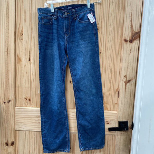 BOYS OLD NAVY DK DENIM JEANS 14