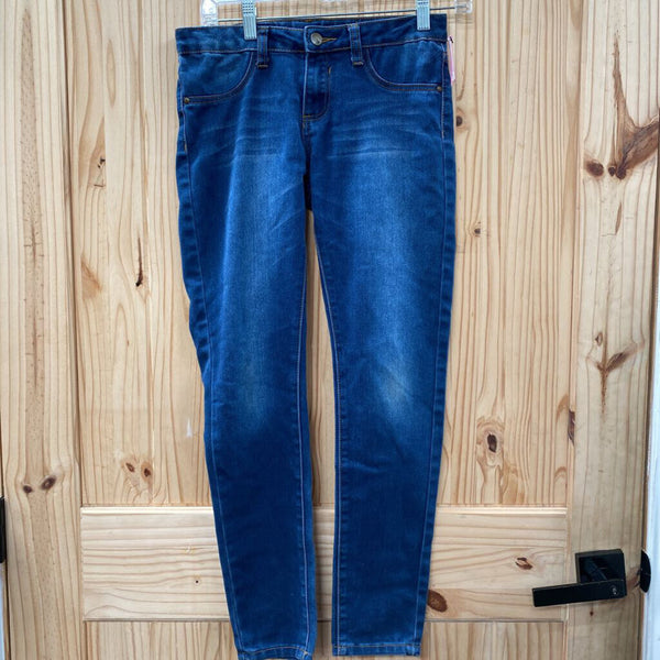 GIRLS TOTAL GIRL DK DENIM JEANS 14