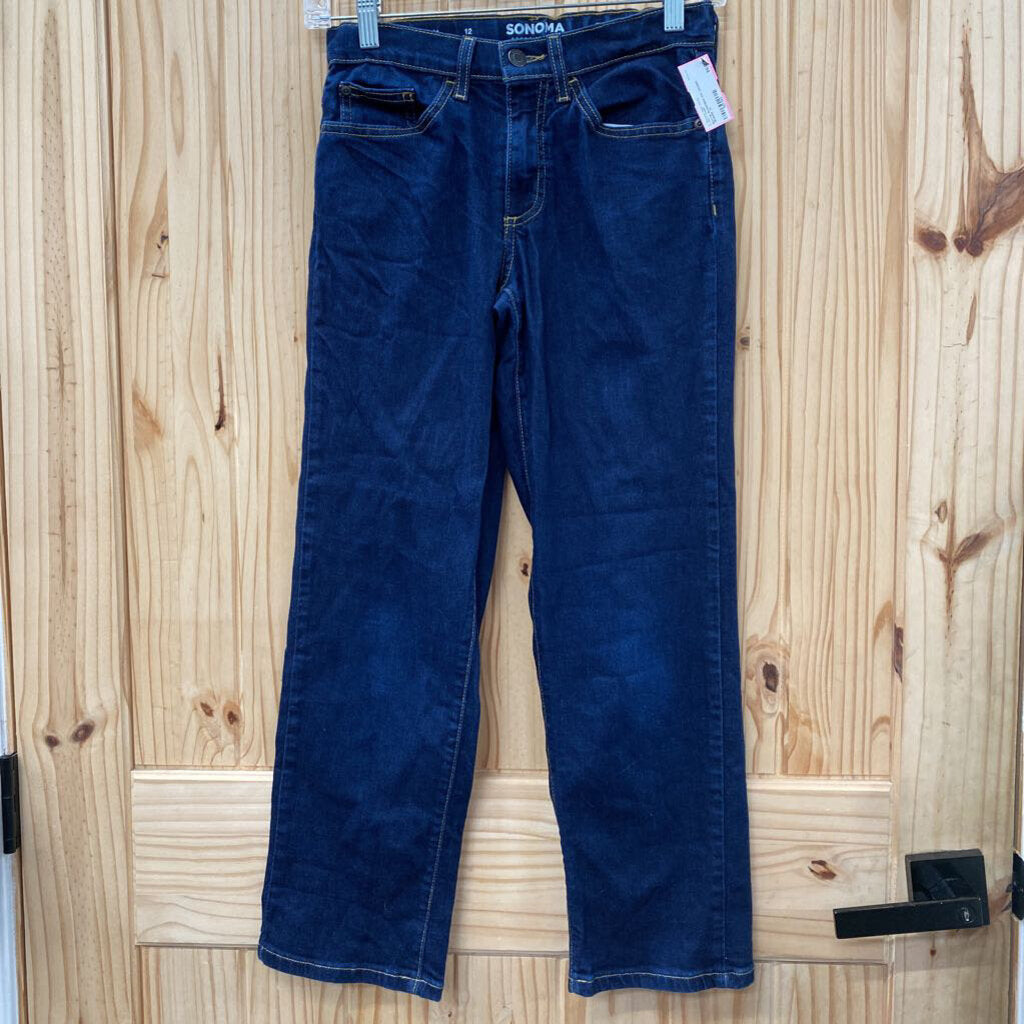 BOYS SONOMA DK DENIM JEANS 12