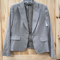WOMENS ANTONIO MELANI DK TAUPE CASUAL BLAZER 10