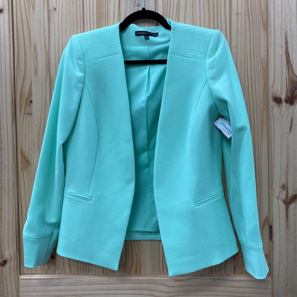 WOMENS PRESTON & YORK MINT CASUAL BLAZER 8