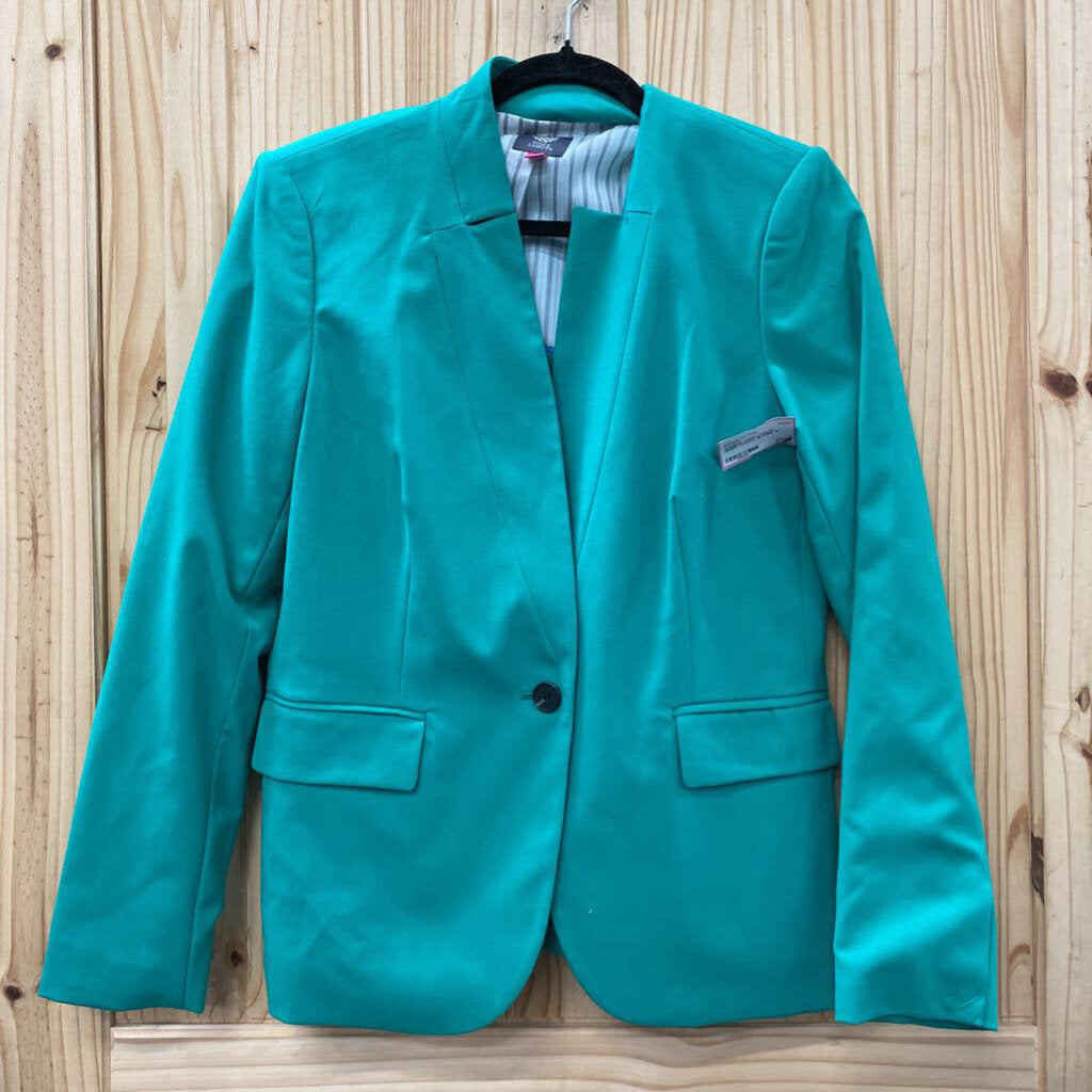 WOMENS VINCE CAMUTO GREEN CASUAL BLAZER 10