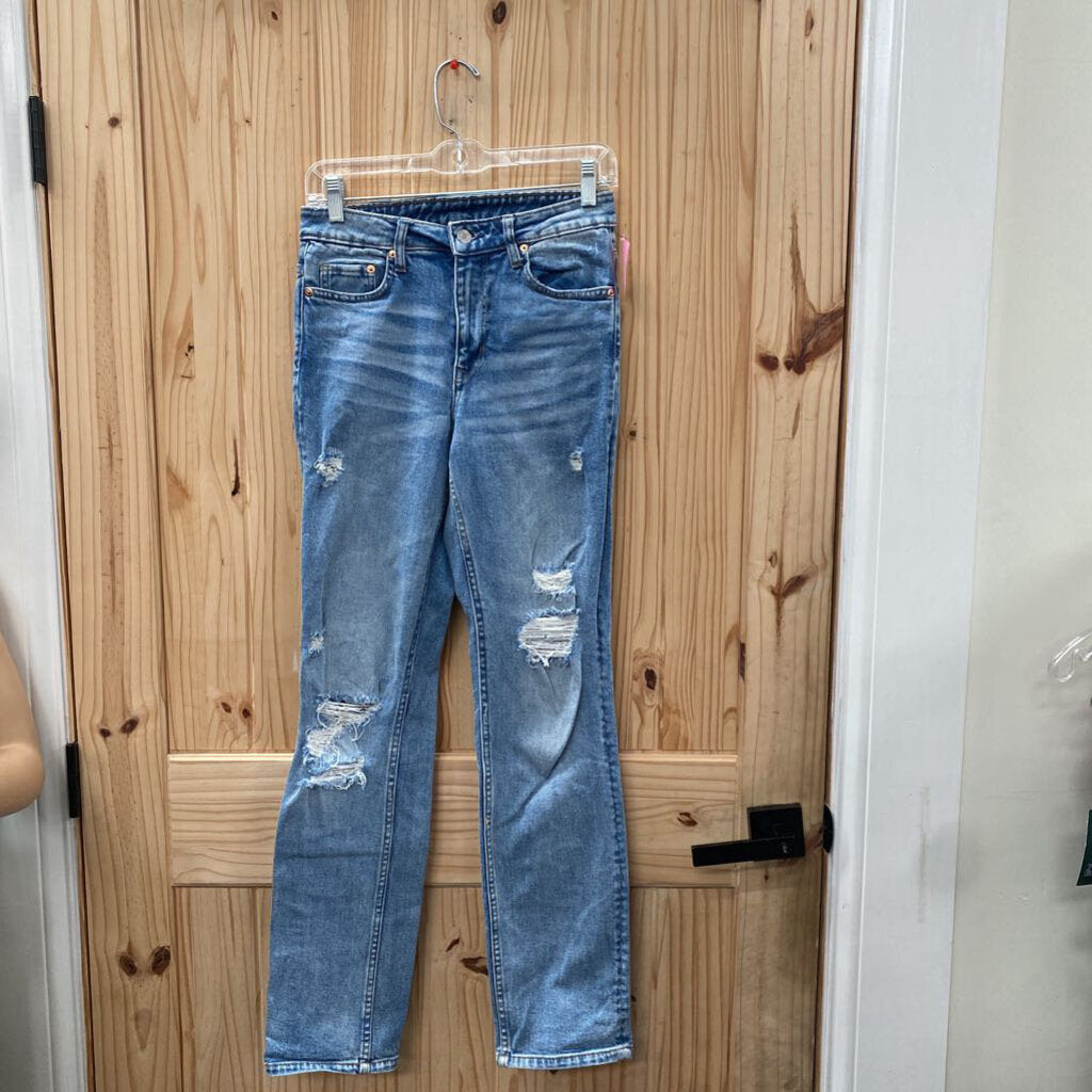 WOMENS &DENIM DENIM DIST. JEANS 27