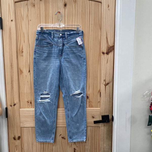 WOMENS AMERICAN EAGLE DENIM DIST. JEANS 6