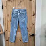 WOMENS ZARA LT DENIM DIST. JEANS 6