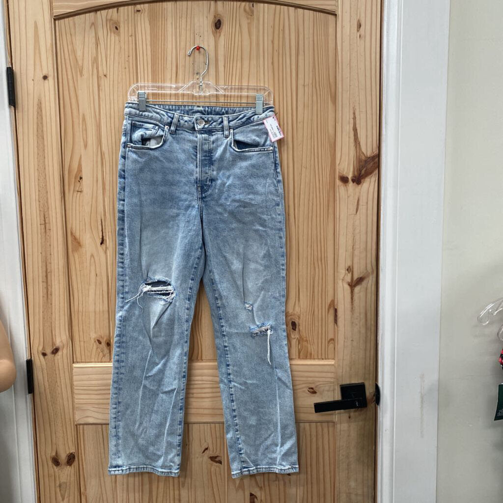 WOMENS LT DENIM DIST. JEANS 6