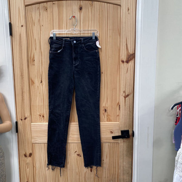 WOMENS BLK DENIM JEANS 27
