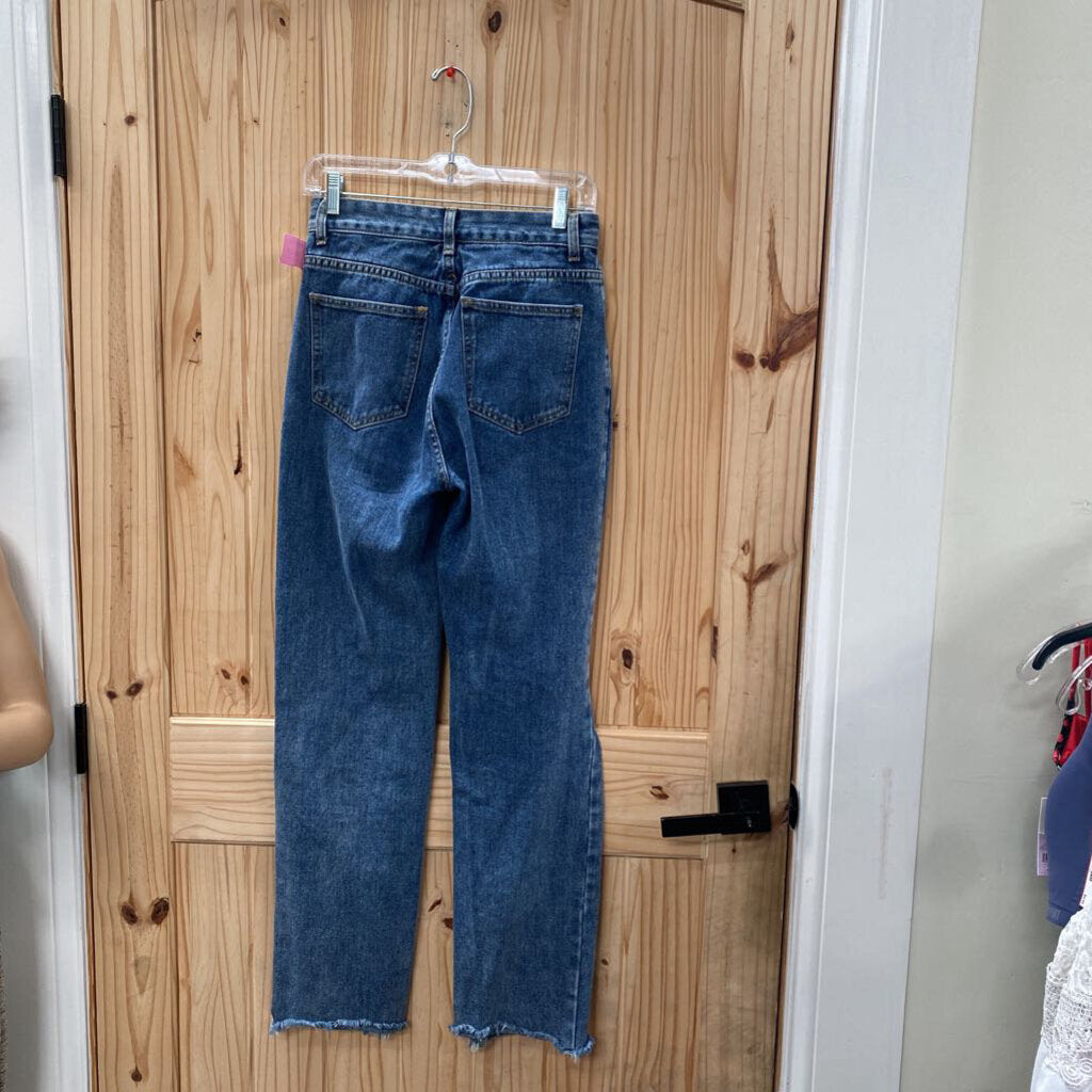 WOMENS PRETTY LITTLE THING DENIM DIST. JEANS 4