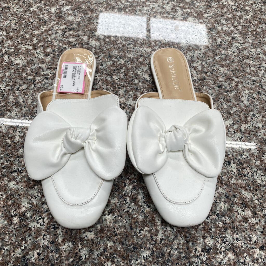 WOMENS SAMILOR WHITE CASUAL SHOES 9