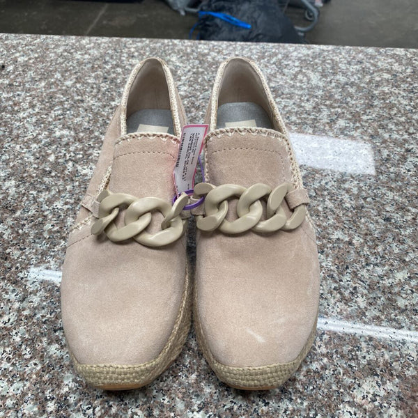 WOMENS DOLCE VITA LT TAN CASUAL SHOES 9.5