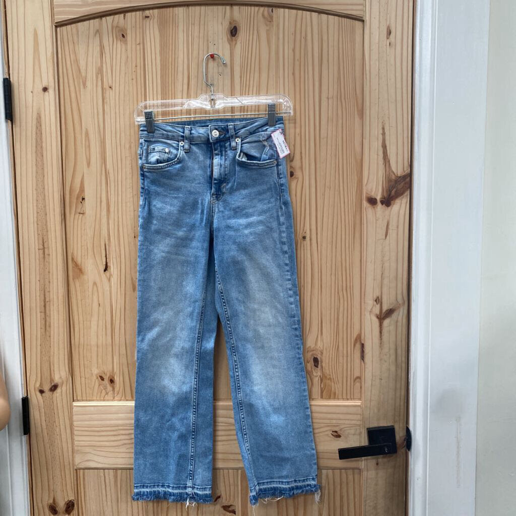 WOMENS & DENIM FLARE DENIM JEANS 27