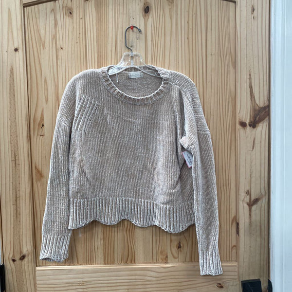 WOMENS ALTAR'D STATE TAUPE SWEATER XS
