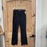 WOMENS LEVIS BLK PANTS 27