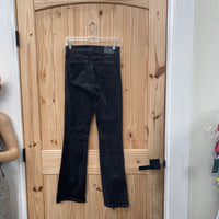 WOMENS LEVIS BLK PANTS 27