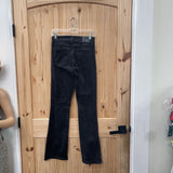WOMENS LEVIS BLK PANTS 27