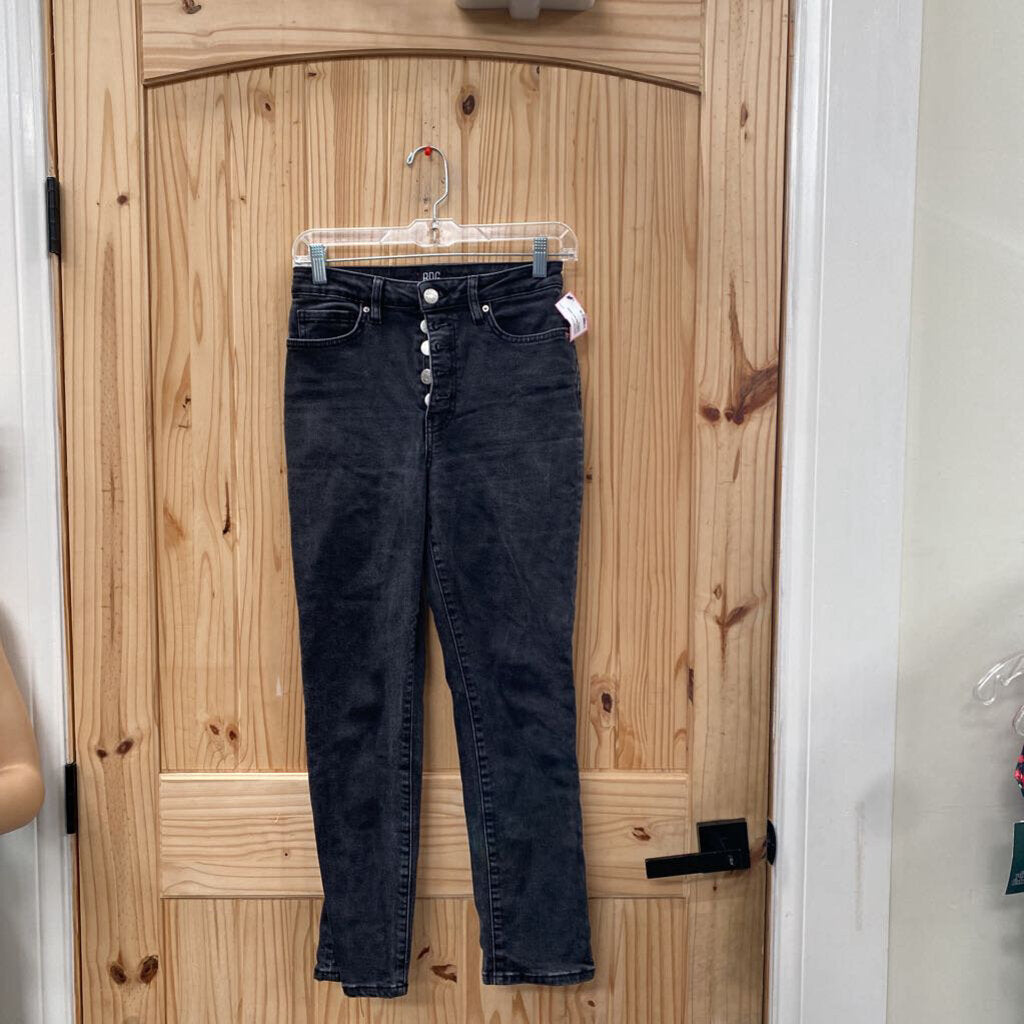 WOMENS BDG BLK DENIM JEANS 27