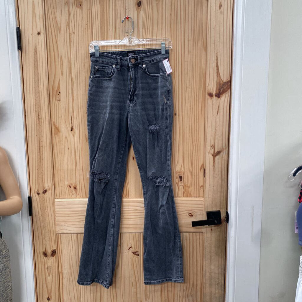 WOMENS BDG BLK DENIM DIST. JEANS 27