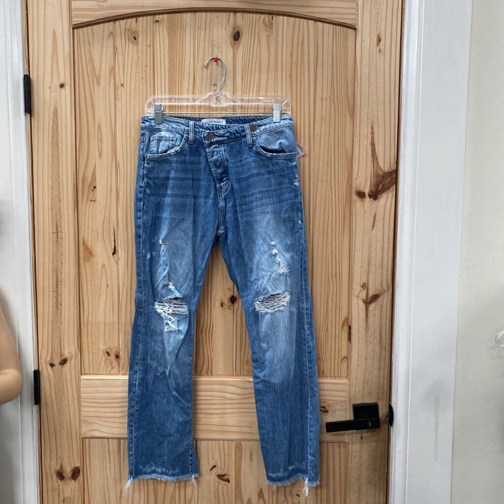 WOMENS FLYING MONKEY DENIM DIST. JEANS 27