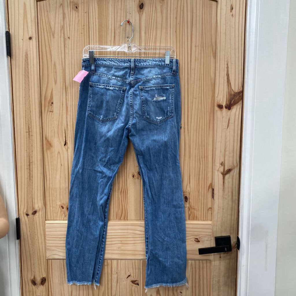 WOMENS FLYING MONKEY DENIM DIST. JEANS 27
