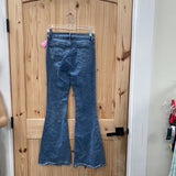 WOMENS DENIM FLARE JEANS S