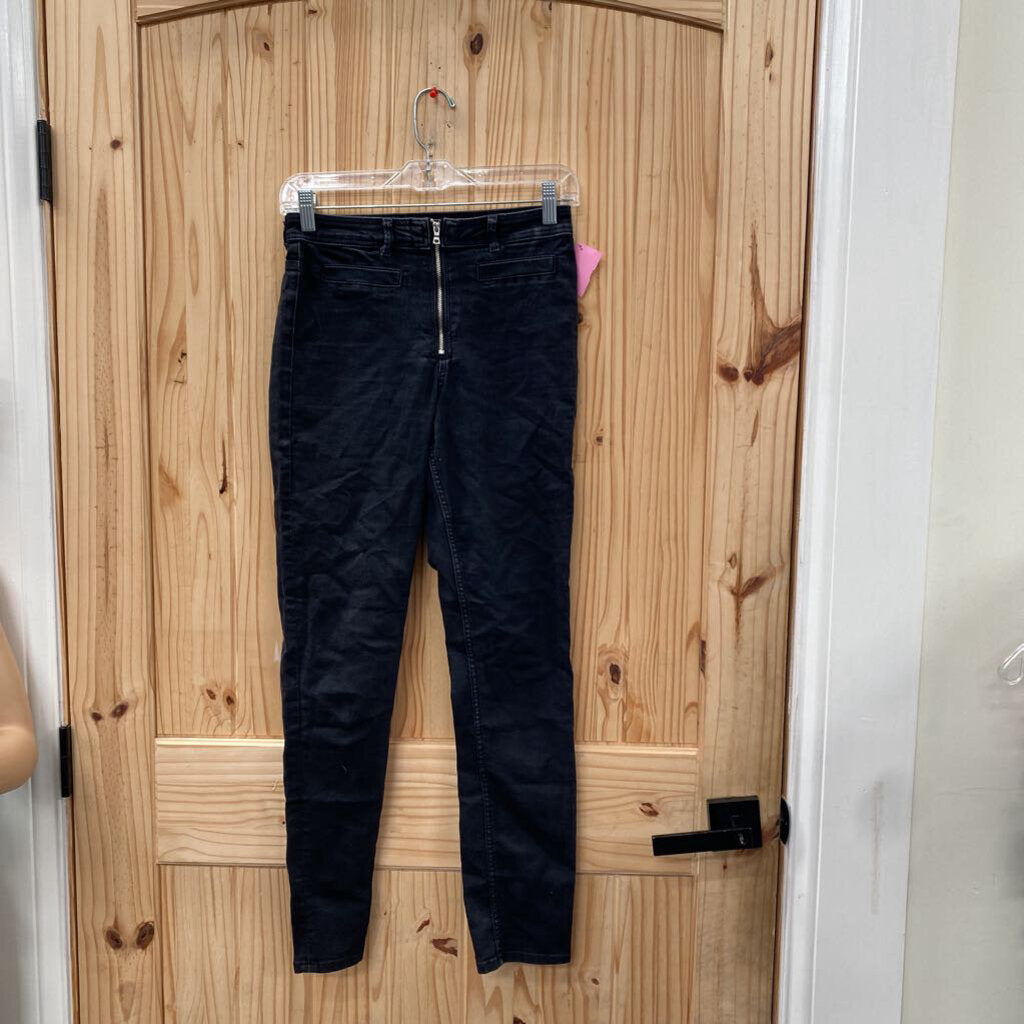 WOMENS BLK DENIM JEANS 27