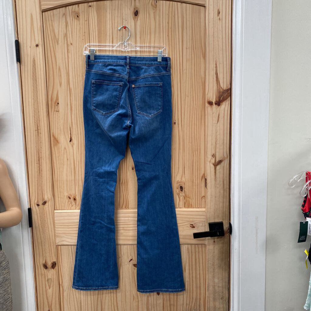 WOMENS DK DENIM DIST. JEANS 29