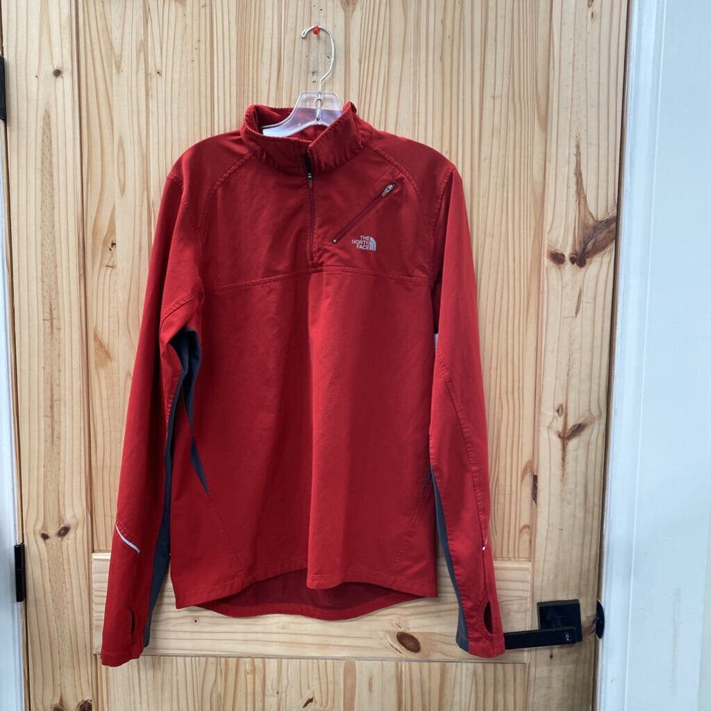 MENS THE NORTH FACE RED PULLOVER M
