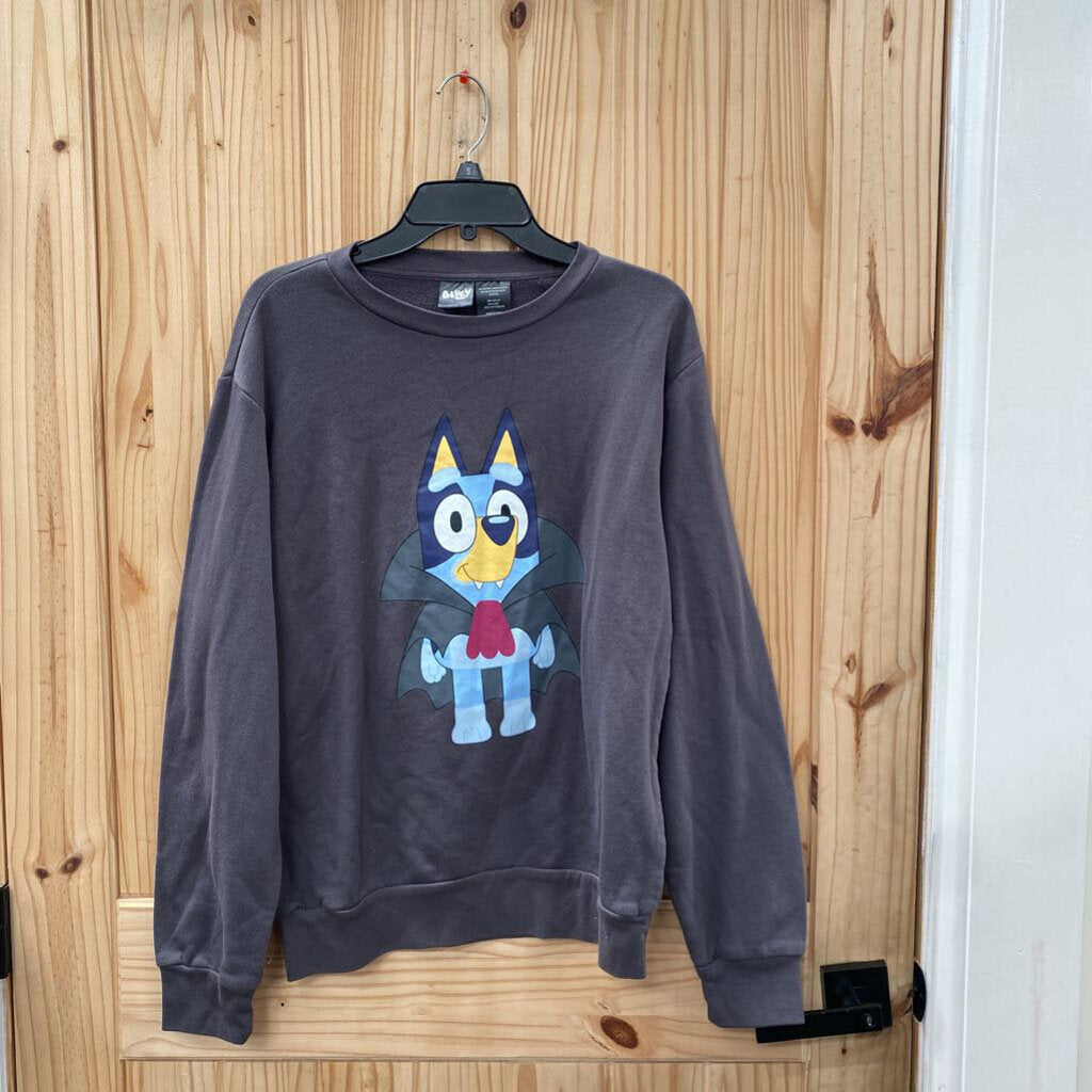 BLUEY DK GREY SWEATSHIRT M