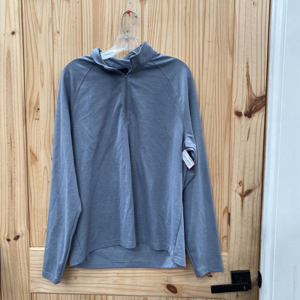 MENS DUNNING GOLD GREY PULLOVER M
