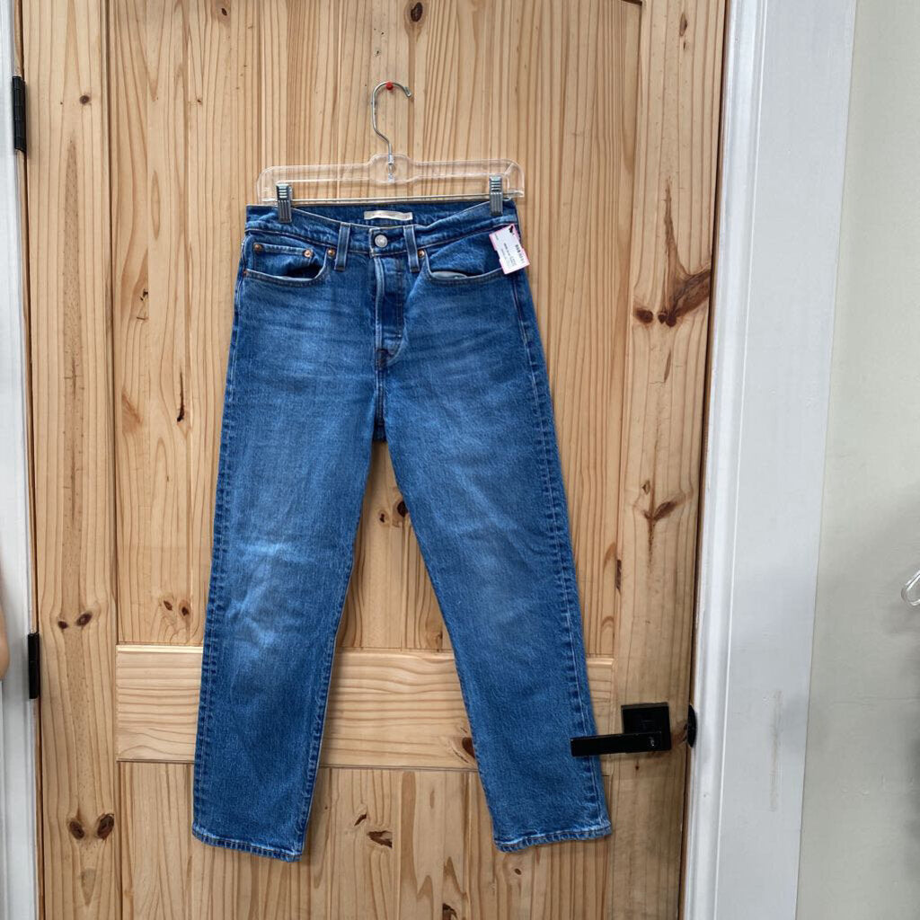 WOMENS LEVIS DENIM JEANS 27