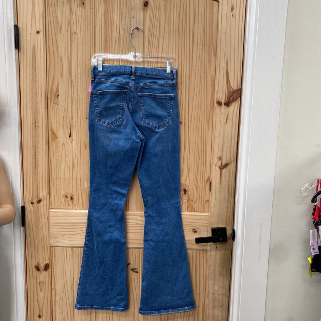 WOMENS JAMIE FLARE DENIM JEANS 30