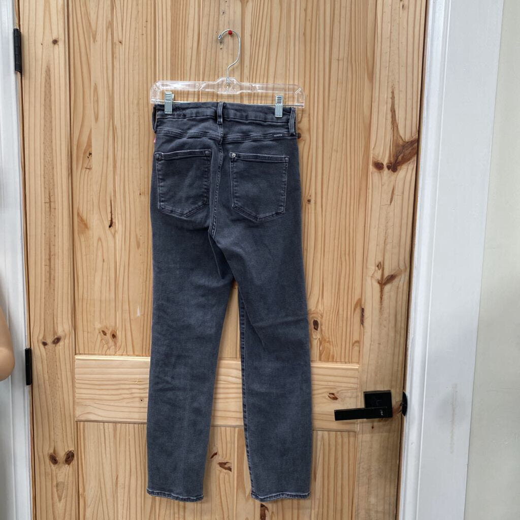 WOMENS & DENIM BLK WASHED JEANS 4