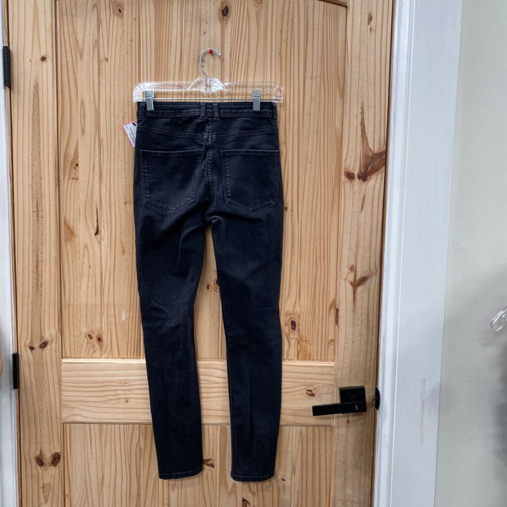 WOMENS BLK DENIM JEANS 26
