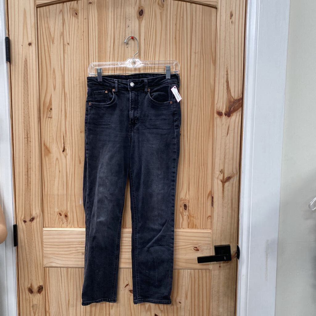 WOMENS & DENIM BLK DENIM JEANS 4