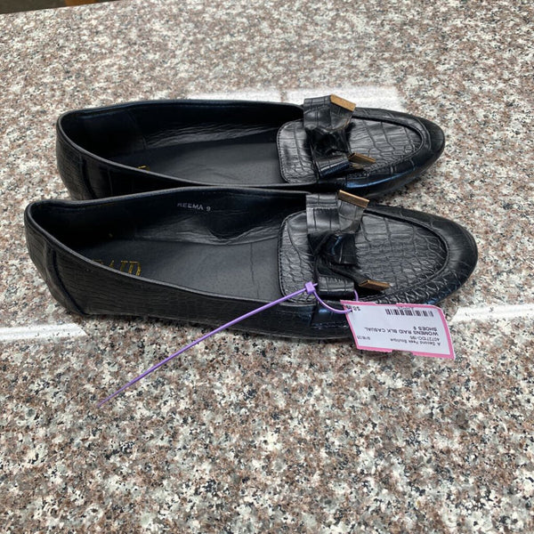 WOMENS RAID BLK CASUAL SHOES 9