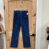 WOMENS LEVIS DK DENIM JEANS 12M