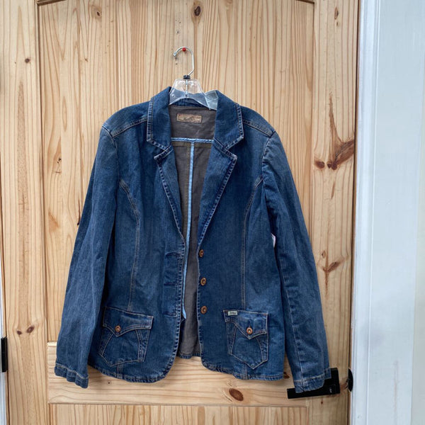 WOMENS LEVI DK DENIM JEAN JACKET XL