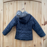 GIRLS COLUMBIA JACKET BLK 4T