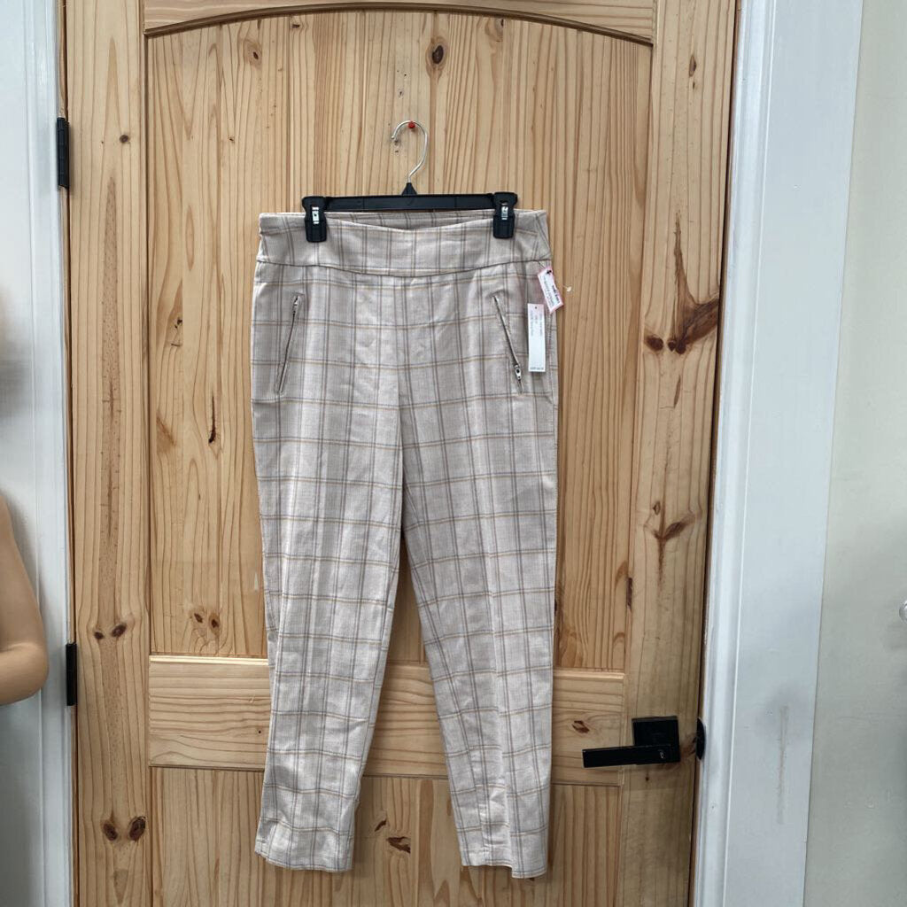 WOMENS ZAC & RACHEL TAN CASUAL SLACKS 8 NWT