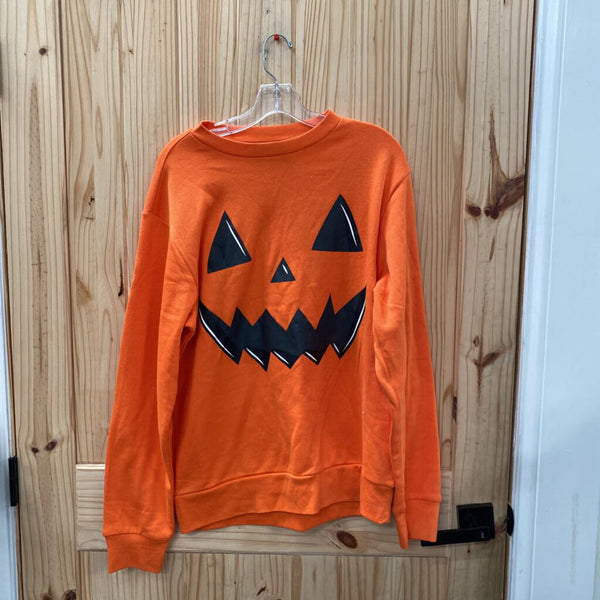 WOMENS PUMPKIN SWEATSHIRT ORANGE S