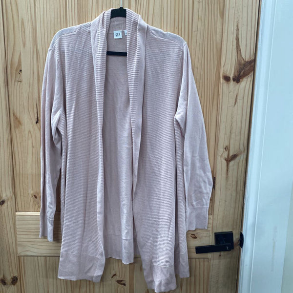 WOMENS GAP MAUVE CARDIGAN XL