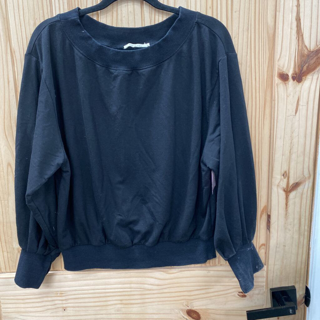 WOMENS ELLISON BLK CASUAL TOP S