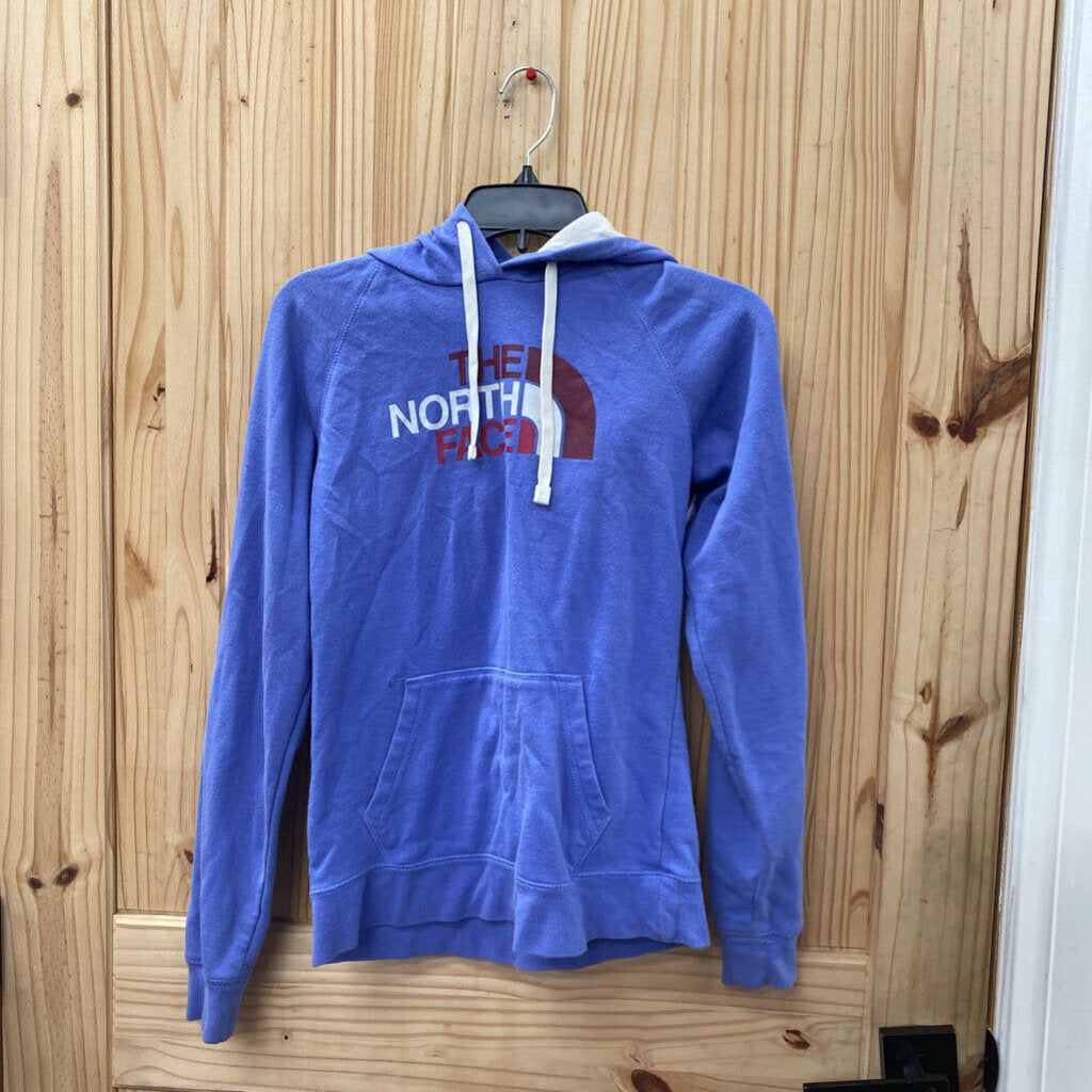 WOMENS THE NORTH FACE HOODIE LILAC/WHITE/WINE S