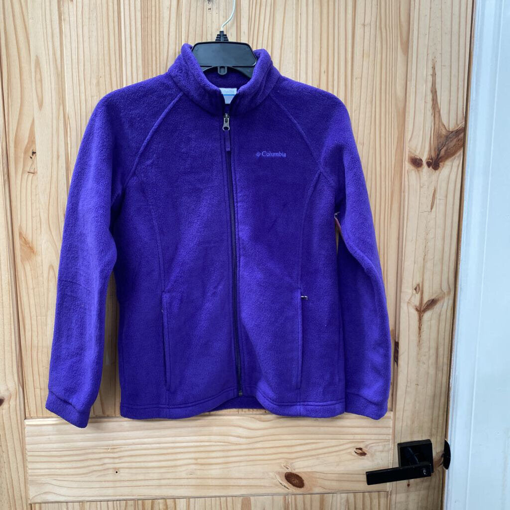 GIRLS COLUMBIA JACKET PURPLE L 14/16