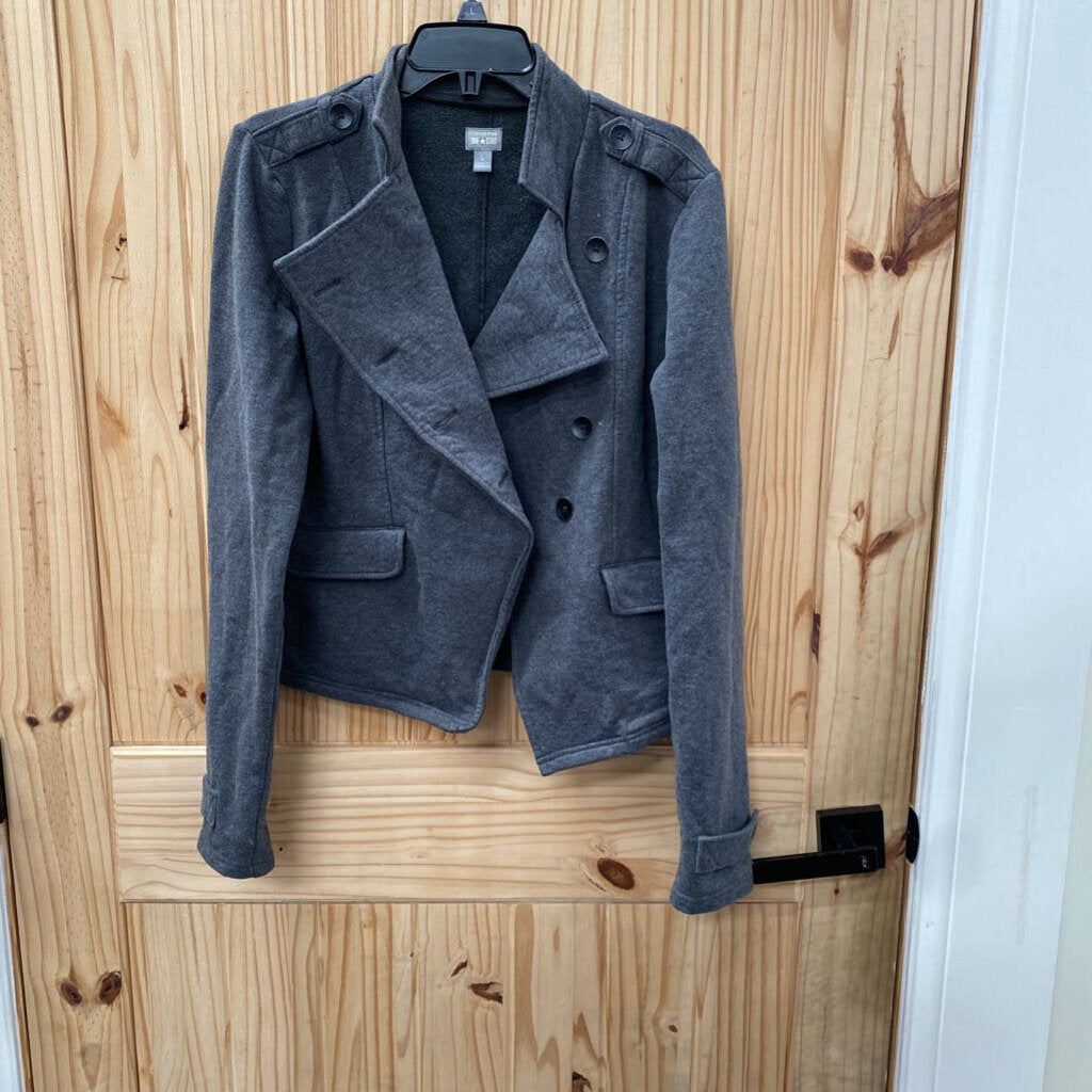 WOMENS CONVERSE ALL STAR GREY JACKET L