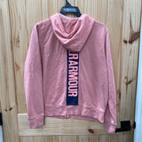 WOMENS UNDER ARMOUR JACKET MAUVE/NAVY BLUE L