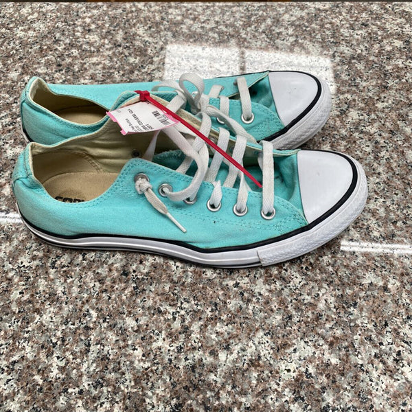 WOMENS CONVERSE AQUA SHOES 9