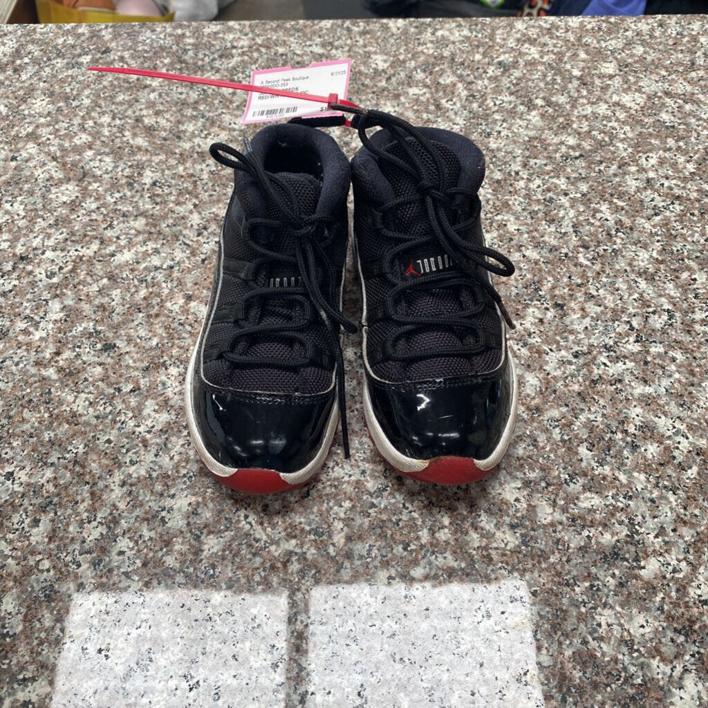 JORDAN BREDS RED/WHITE/BLK 10C