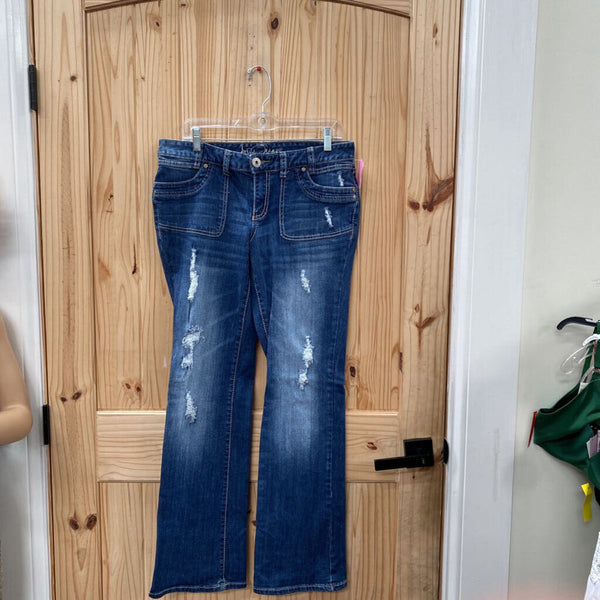 WOMENS ARIYA DENIM DIST. JEANS 13/14